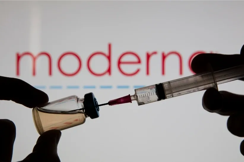Moderna's COVID-19 vaccine awareness campaign